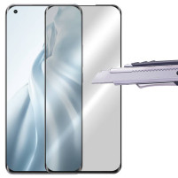 Скрийн протектор от закалено стъкло за 3D FULL SCREEN Full Glue напълно залепващ за Xiaomi Mi 11 с черен кант